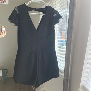Black Storee Romper - bought at boutique